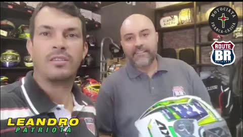 Sorteio de um CAPACETE AXXIS DRAKEN PATRIOT pela ROUTE BR MOTORSHOP!