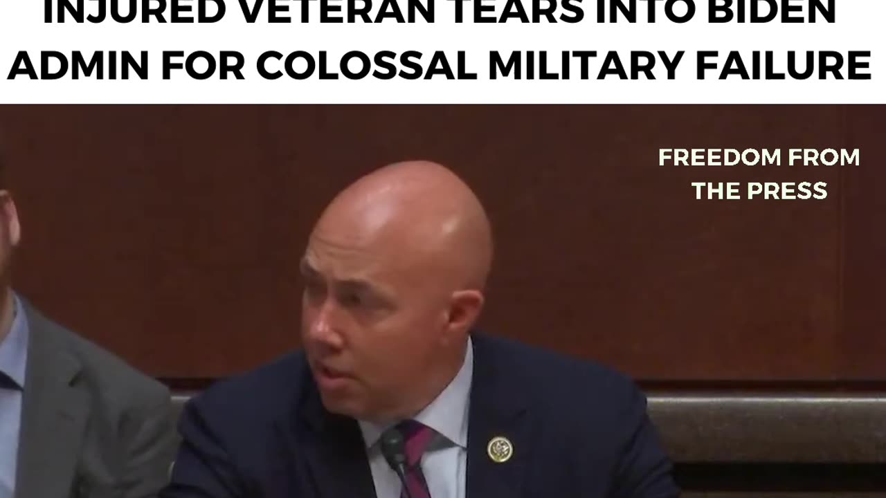 "THEY DON'T LOOK AT REALITY" - Injured Vet Tears Into Biden Admin For Colossal Military Failure