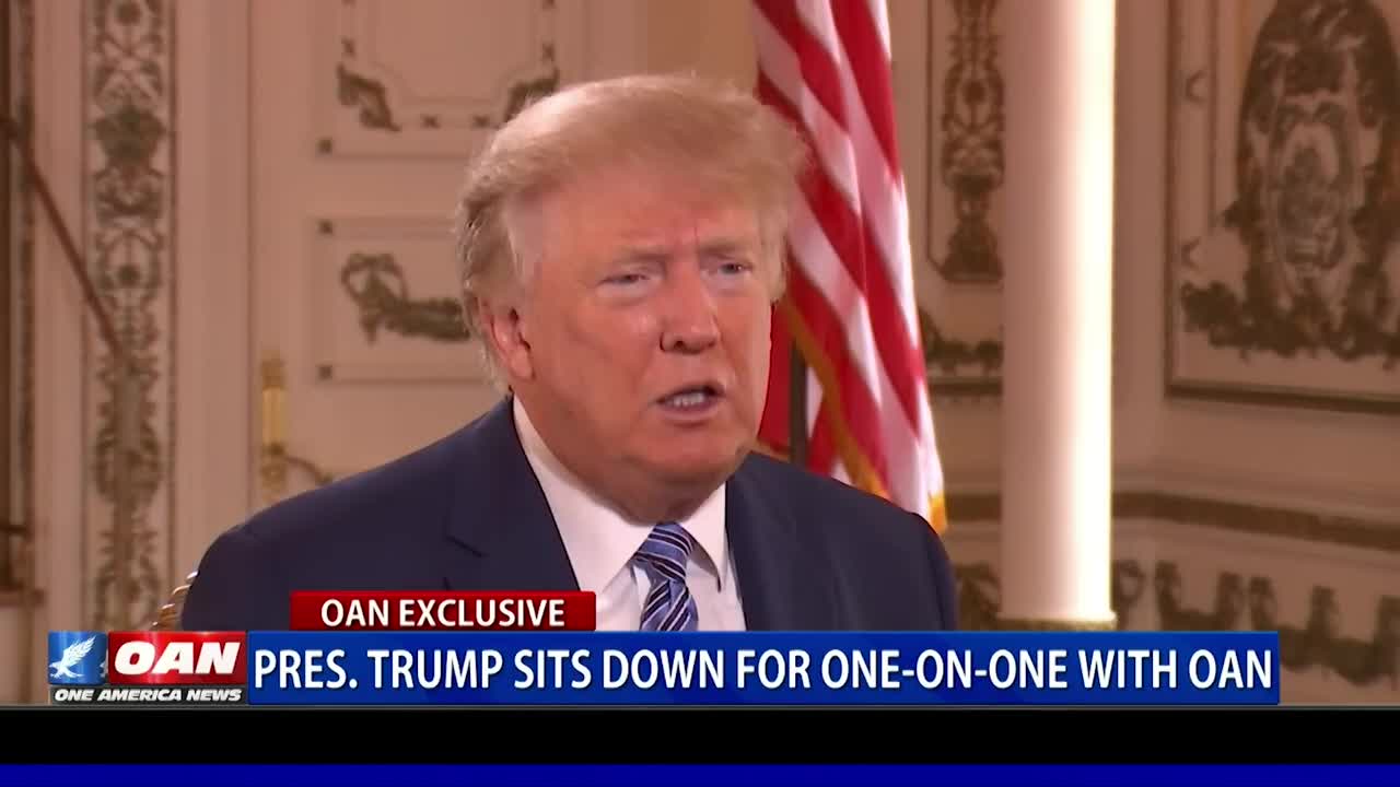 President Trump Speaks Out A Year Later