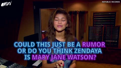 Zendaya Will Play Mary Jane In Spider-Man: Homecoming?