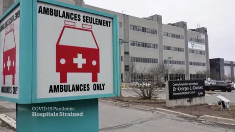 Canadian hospitals feel the strain of COVID-19 staff shortages