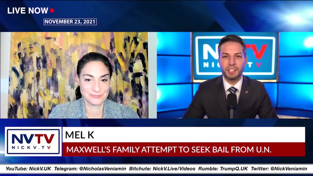 Mel K and Nicholas Veniamin 11-23-21