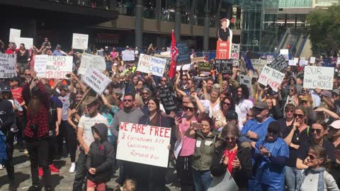 AUSTRALIANS UNITE AGAINST TYRANNY RALLY