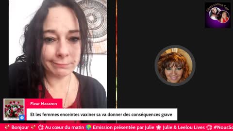 Au Coeur du Matin avec Julie 15 novembre 21