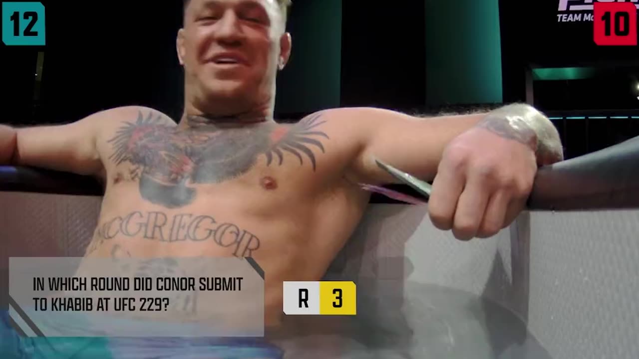 Bruce Buffer ask about Conor McGregor’s submission loss to Khabib Nurmagomedov in front of him