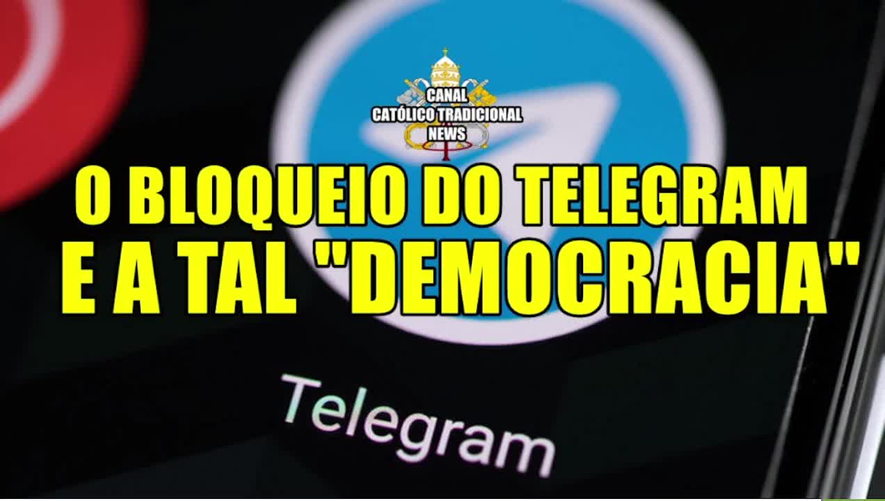 O bloqueio do TELEGRAM no Brasil e a LIBERDADE