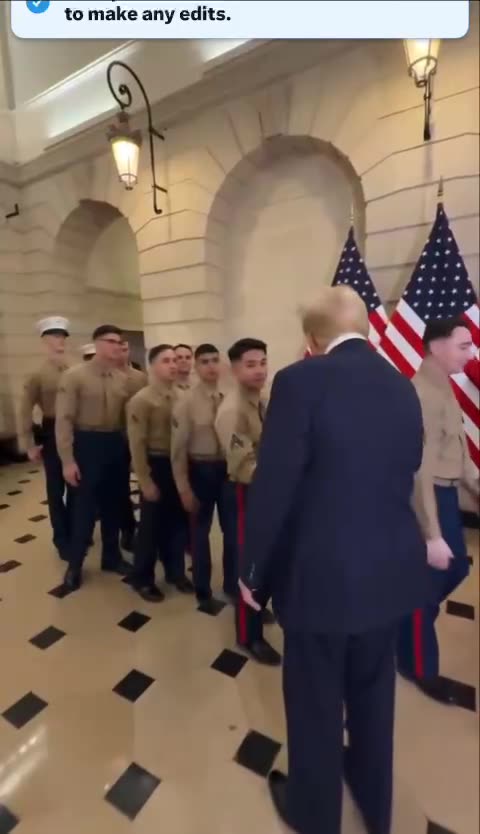 45+ Greets Marines Stationed In France | 🇺🇸