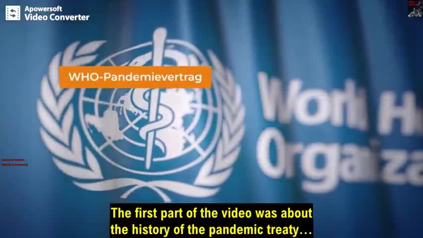 WILL THE WHO’S PANDEMIC TREATY PUT THE WORLD IN A CONSTANT STATE OF EMERGENCY? PART 1&2