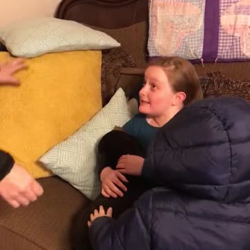Daughter gets a puppy surprise