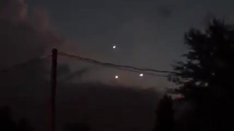 Strange phenomenon in the sky