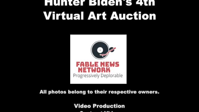 Hunter Biden's 4th Art Auction-Photography