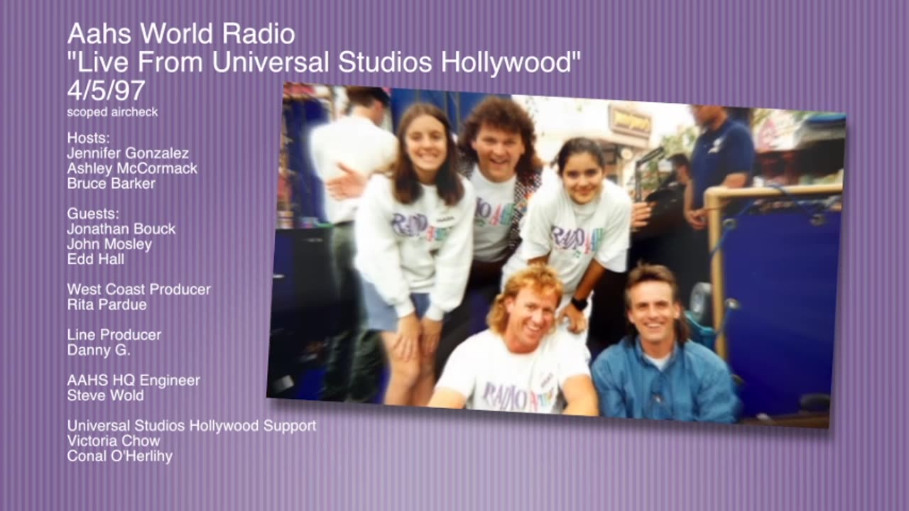 Live From Universal Studios Hollywood - 4/5/97