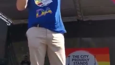 Steenhuisen addressing pride