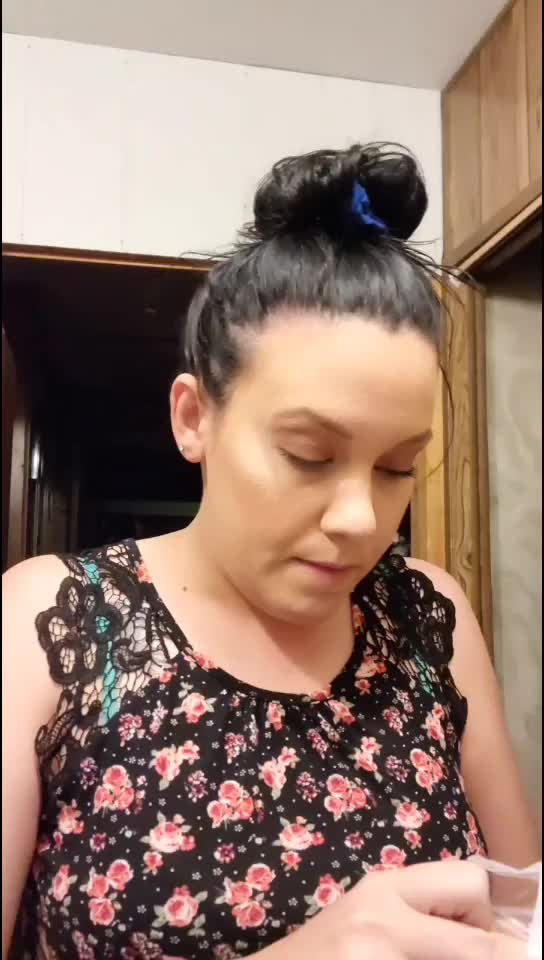 Getting ready for bed. :)