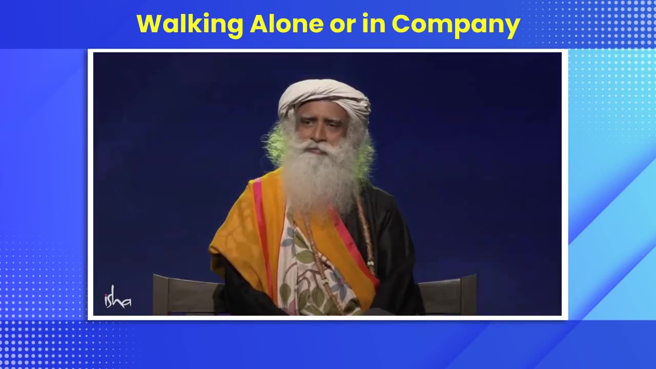 walking alone or in company (1)