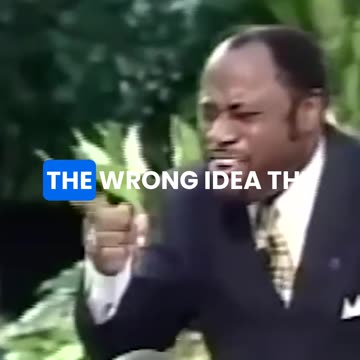 The devil's misconception God's response