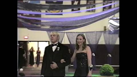 2000-01 WPHS Vids 109 Prom 075 Grand March Couple 48 by Glenn Strader