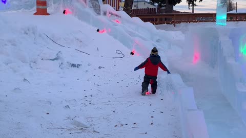 Sledding in FAIRBANKS