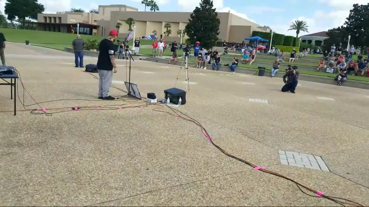 My Speech at The MAGA Rally In Florida with The Angry Viking Family