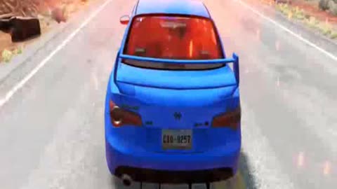 🚀💨 BeamNG.drive High-Speed Downhill Carnage! 🚗💥