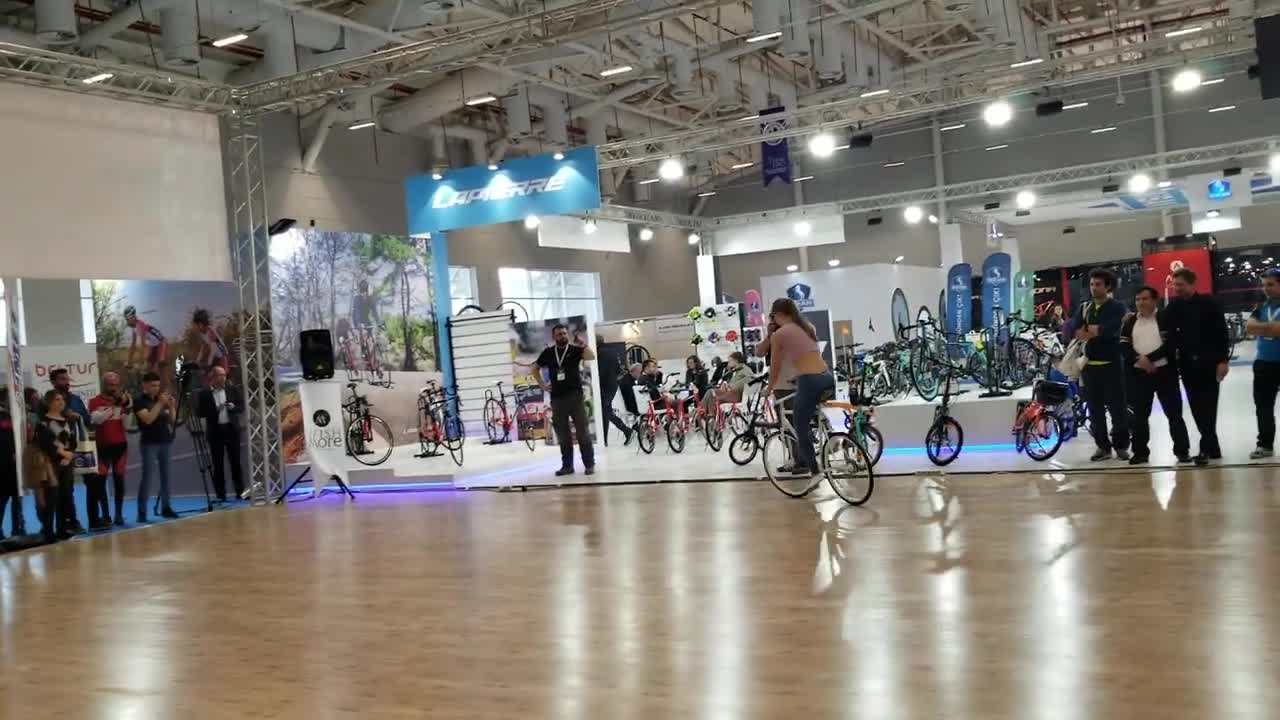 Viola Brand Artistic Cycling 2019 Turkey Unibike Bike And Equipment Exhibition-15