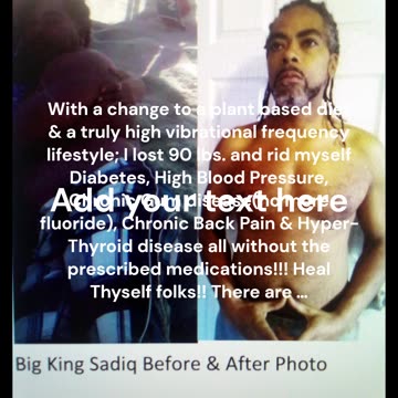 Big King Sadiq Before & After !!!