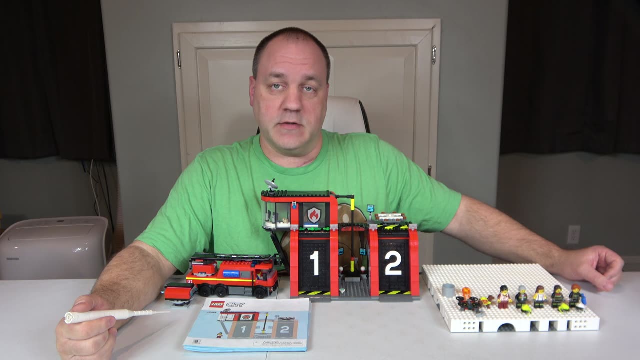 Lego 60414 Fire Station with Fire Truck Set Review