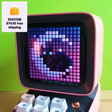 DIVOOM KARAOKE PIXEL ART SPEAKER
