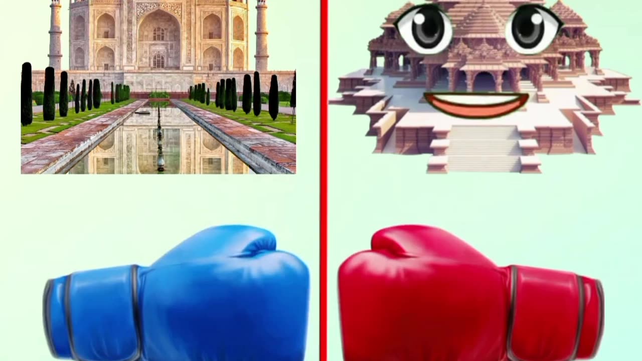 Taj Mahal vs Ram Mandir