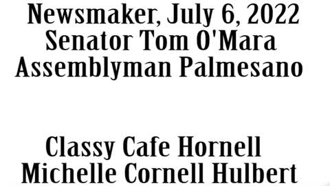 Wlea Newsmaker, July 6, 2022, Senator Tom O'Mara, Assemblyman Phil Palmesano