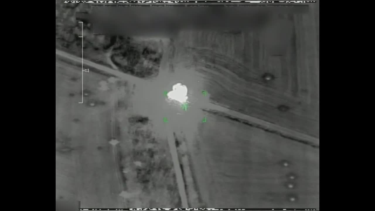 Russian UAV laser guides Krasnopol artillery shell to hit Ukrainian T-72
