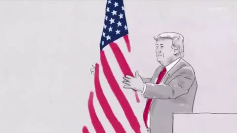 DJT 2 take on me style clip