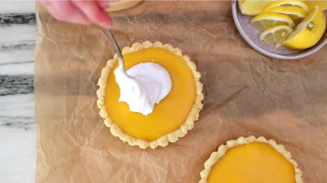 Healthy Lemon Tart