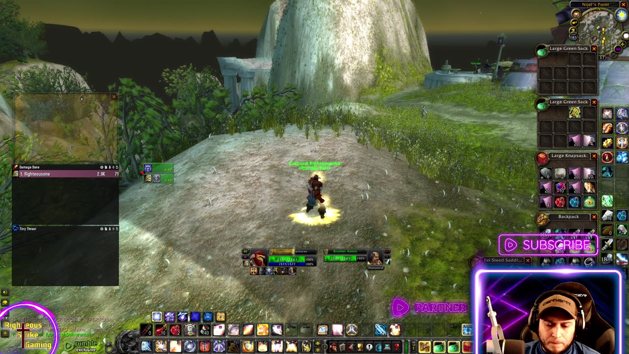 Day 17 of Partnership Program WoW - SoD!!! with Rumble Guild <Rumble Riot> Quest to LvL 40!