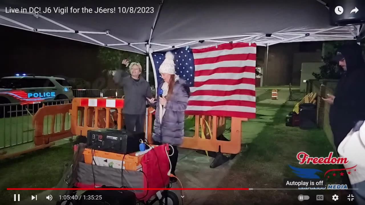 J6 Vigil in DC Replay from 10.9.2023