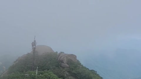 The scenery of Mt. Sokli in Korea