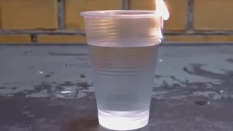 how can it burn with water