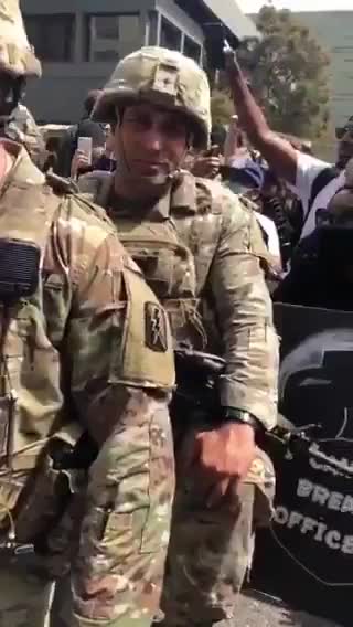 "Ain't enough for me:" Army officer kneels before Hollywood actress