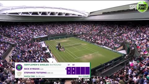 Match turns ugly between Nick Kyrgios and Stefanos Tsitsipas - Wimbledon 2022