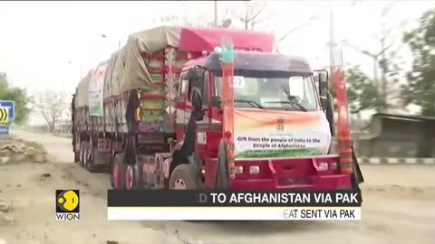 India sends a convoy of 50 trucks carrying wheat to war-torn Afghanistan via Pakistan | English News