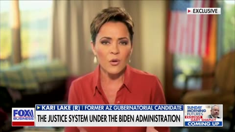 Kari Lake with Maria Bartiromo