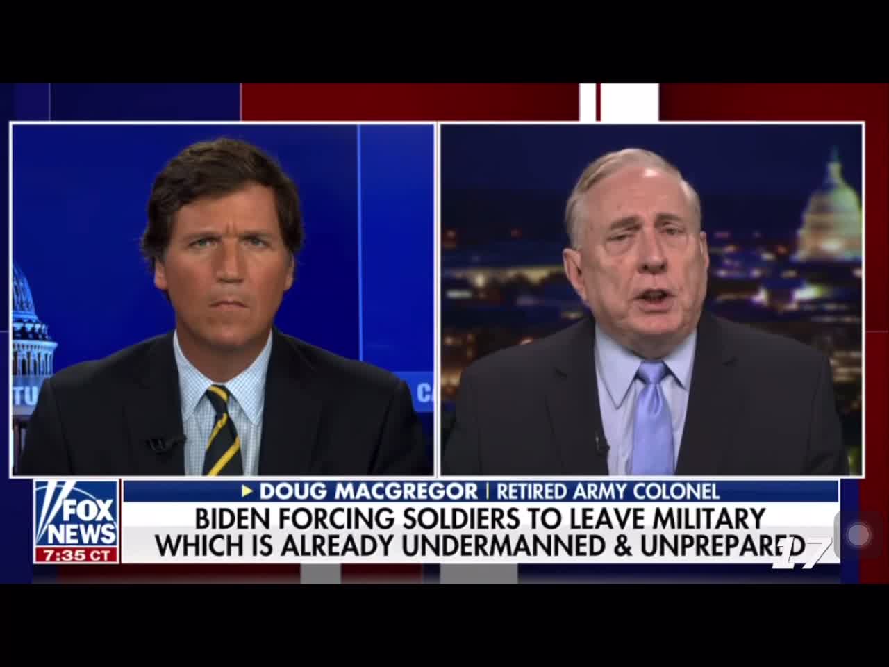 General Douglas McGregor explains how the US military is understaffed.