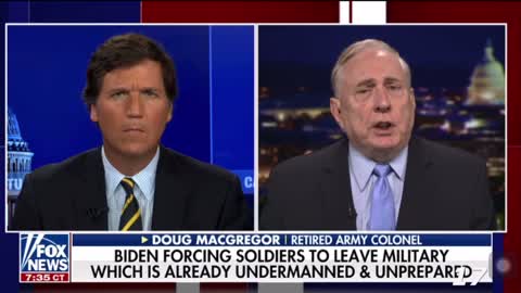 General Douglas McGregor explains how the US military is understaffed.