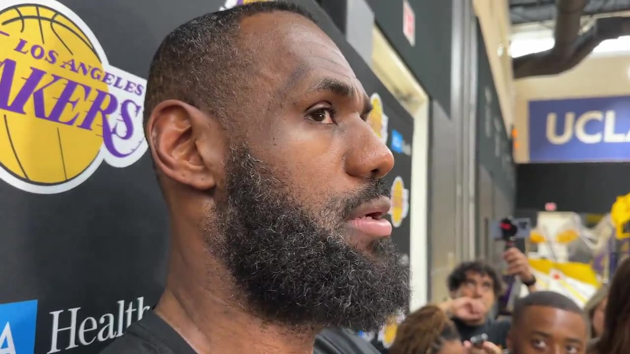 LeBron James talks Denver matchup, Nikola Jokic and playing for Team USA