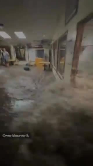 Gigantic waves flood US military base on Marshall Islands due to their immense size.