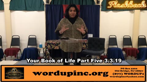 Your Book of Life Part Five 3.3.19-FB