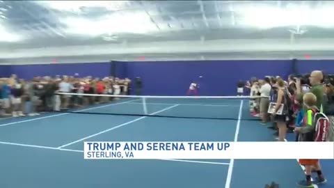 Trump and Serena Team Up