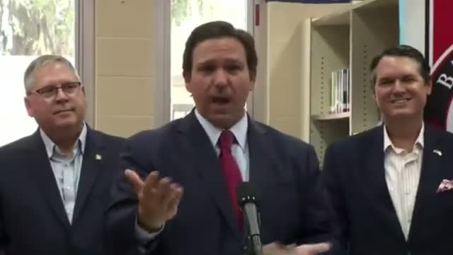 Ron DeSantis Owns The Libs On Live TV