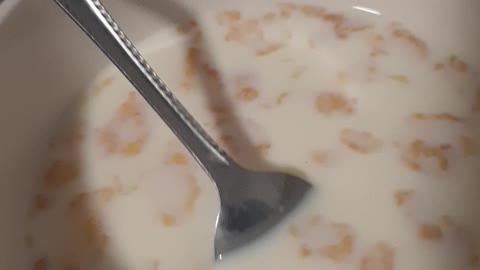 Cant get the cereal and milk in