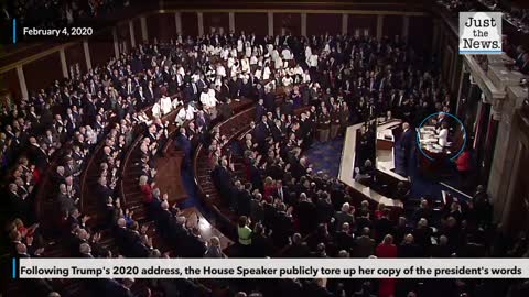 FLASHBACK: Pelosi rips up SOTU speech